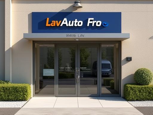 Entrée de LavAuto Pro à Paris